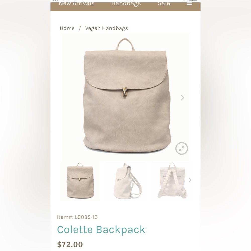 “Joy Susan” Backpack/Purse